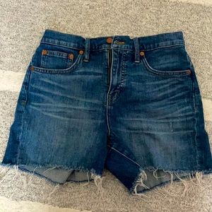 Madewell denim shorts